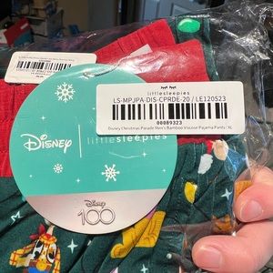 Little Sleepies Disney Christmas Party Men’s XL pajama pants